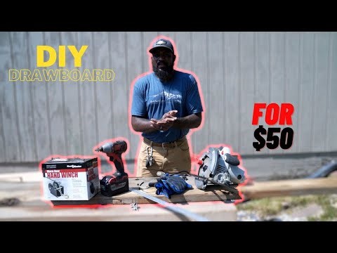 ARCHERY DRAW BOARD FOR ONLY 50! Very Easy DIY