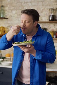 One pan, zero fuss! This herby green rice with flakey fish is a total weeknight winner. | Jamie Oliver