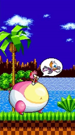 Amy Gets Fat #sonic #sonicedition #shortsvideo #shorts #sonicthehedgehog #amy