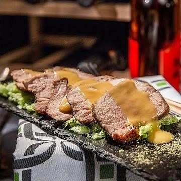 Pork Tenderloin with Mustard Sauce