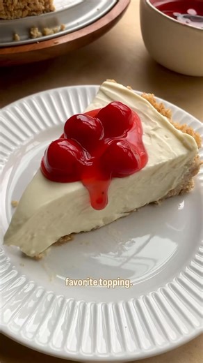 The easiest NO-BAKE CHEESECAKE recipe you'll ever make! 😍 If you’ve got 10 minutes and a craving for sweet treat, this one’s for you 👇🥰 Ingredients ▢ 2 8 oz packages cream cheese softened ▢ 1/2 cup whipped cream ▢ 1 cup sour cream ▢ 2/3 cup sugar ▢ 2 tsp vanilla extract ▢ 2 cups graham cracker crust ▢ 1/2 cup butter melted Instructions 1. Combine butter and graham cracker crumbs in a bowl. Mix well. Press into a 13x9 baking dish and bake at 350 ºF for 10 minutes. 2. Allow to cool before filli