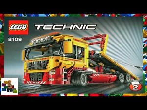 LEGO instructions - Technic - 8109 - Flatbed Truck (Book 2)