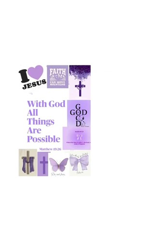 Profile ideas (Christian ones)