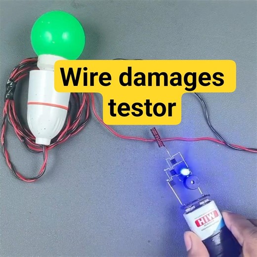 Wire damages testor #wire #damage #test #safetycheck #safe #current