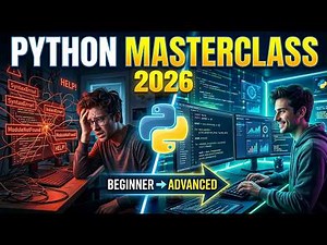 Complete Python Course 2026 | From Beginner to Advanced (Full Masterclass) | Advanced Full Course