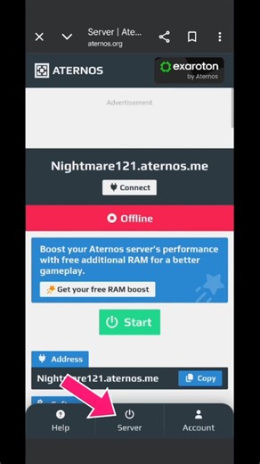 How to give access in aternos #minecraft