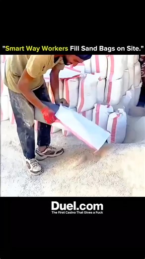 SCIENCE| BEYOND | EVERYTHING on Instagram: "“Smart Sandbag Filling On Site 🏗️⚡” 1. Efficiency Boost: Workers now use innovative tools and automated machines to fill sandbags faster than ever. 2. Ergonomic Design: Smart devices reduce strain on workers’ backs and arms, making the process safer and more comfortable. 3. Consistent Filling: Automated systems ensure every sandbag has uniform weight and density for maximum effectiveness. 4. Flood & Construction Ready: Quick deployment allows rapid re