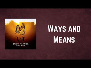 Snow Patrol - Run (Lyrics)