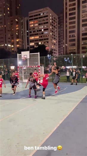 ala ben tambling sa court😆🏀 #hardcourt #basketballcourt #highlights