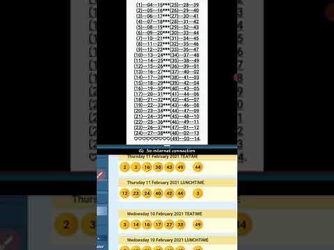 Uk49s BOOM WITH Chart of numbers