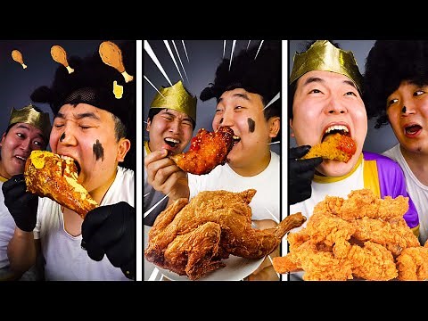 asmr mukbang | food recipes | Chilli Sauce | Chili Chicken | HUBA | Collection 1