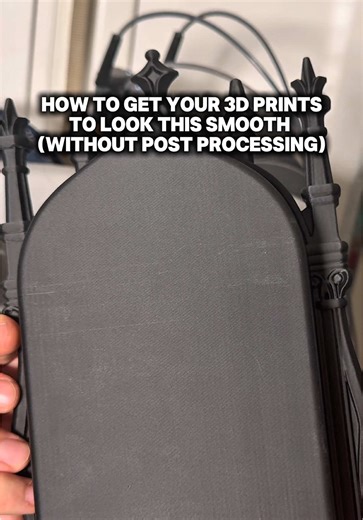 Achieve Smooth Finishes in 3D Printing