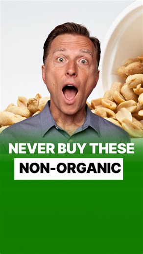 Peanuts might look harmless… but here’s the catch 👇 Conventional peanuts are one of the most pesticide-contaminated crops. They absorb toxins directly from the soil — and since they’re often grown in monocultures, they’re exposed to mold and aflatoxins that can harm your gut and liver. 🧠 Choose organic peanuts or peanut butter to avoid hidden chemicals and protect your microbiome. Save this so you never forget next time you’re grocery shopping 🛒 And tag a friend who eats PB every day! 🥜 | Gr