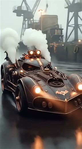 Steampunk Batman ⚙️ The Clockwork Dark Knight Rises
