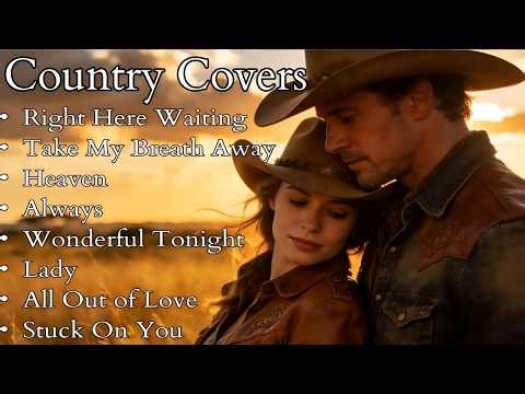 Right Here Waiting , Stuck On You, Heaven | Classic Country Cover | Timeless Love Songs