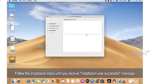 Shipping label printer 