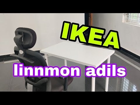 Ikea Linnmon Adils Unboxing | Assembly | Looks | 100*60 Cms | Best White Table for YouTube Videos