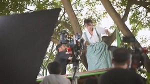 1.6K views · 106 reactions | Princess Anil's tree falling scene (Behind the scenes) ️ Princess Anil, you did great job  #TheLoyalPin #ปิ่นภักดิ์ #Beckysangels @AngelssBecky | Freenbeckysangel Sarocha | Facebook