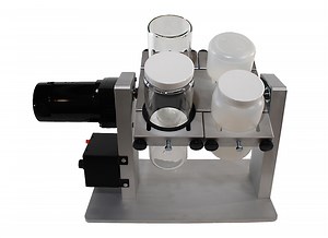 4 Place 220/240V 50/60Hz Variable-Speed Rotary Agitator - Analytical Testing Corp