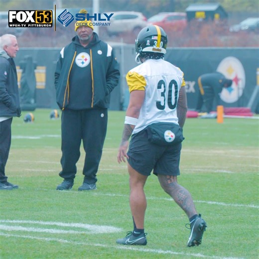 Jaylen Warren is back at practice after suffering an ankle injury in Sunday's win over the Bengals. FOX 53's social media is brought to you by Shly Deck Company. | Fox 53 Pittsburgh