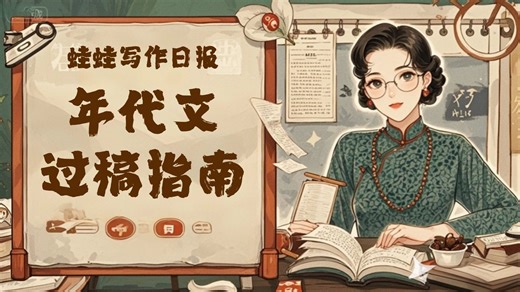 让作者头疼的年代文，其实很简单！（干货）