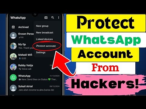 How to Protect Your WhatsApp Account From Hackers 2025 (8 Settings🤫)