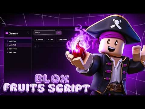 Blox Fruits Script [NO KEY] GUI - Auto Farm, Auto Quest, Auto Raid, Fruit Sniper, Mastery Fruit