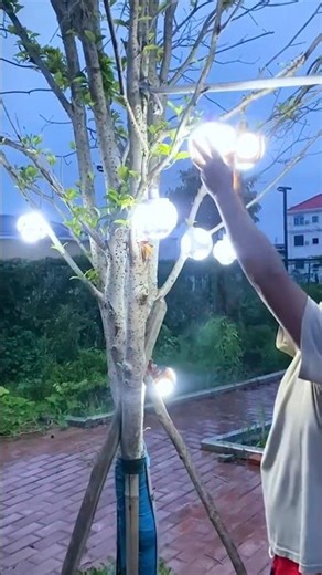 Foldable Football Led Light Bulb