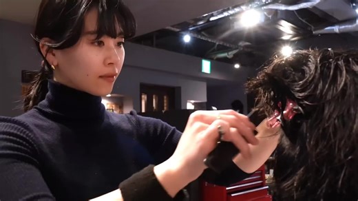 Japanese Barber ASMR Haircut Experience for Relaxation