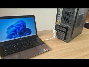 How to share Internet from Laptop to Desktop using cable