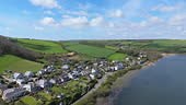 View of Slapton Ley beach, Devon