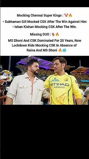 Dhoni & CSK Dominated For 20 Years, Now Lockdown Kids Mocking CSK In Absence of Raina And MS Dhoni🥶🔥