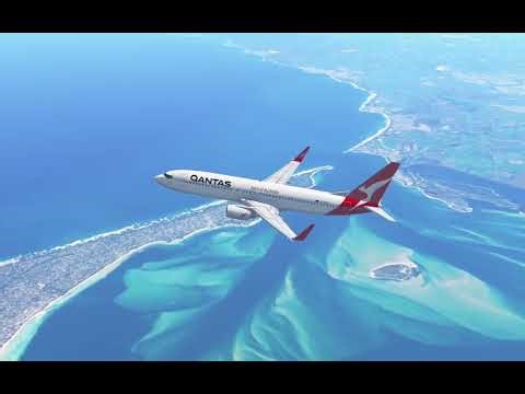 Takeoff from Melbourne on Google Earth. Infinite Flight.