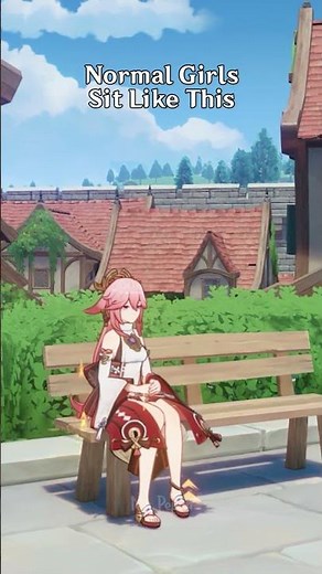 Normal Girls Sit Like This… Meanwhile THEM 😳✨