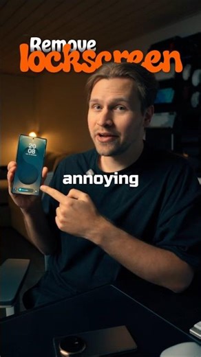 Remove the lockscreen swipe feature to unlock your smartphone!