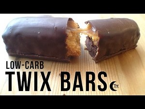 Keto Twix Bars | Low-Carb Caramel Shortbread Candy Bar | Sugar-Free Candy Bar Recipe