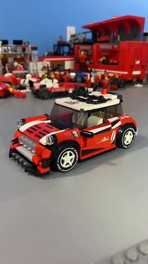 My latest build is a modern day version of a Mini Cooper rally car. The original Lego release is from set 75894, a 1967 icon released in 2019. This redesigned build is by @theboostedbrick formerly LegoTuner. I received this build from a giveaway he ran on his account and I am honored to now have it in my collection. I built it and added my own “Lego Speed Champions Raceway” flare to his amazing design. Make sure you checkout his profile and all the incredible Lego cars he has to offer. Instructi