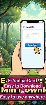#Adharcard #EAadhar #uidai #adharupdate #aadhardownload #shorts #digital #viral #viralvideo #tech