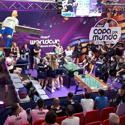 🇫🇷 France advances to the final of the Women’s national team event! | ITSF International Table Soccer Federation