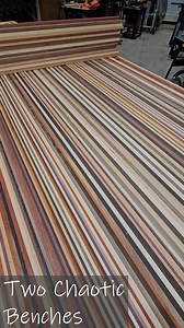 One of my favorite builds! – Two chaotic benches. I have my largest chaotic project/set in the works currently, and I am thinking about this project and future builds. | DeVo's WoodCraft