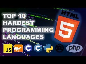 TOP 10 HARDEST PROGRAMMING LANGUAGES