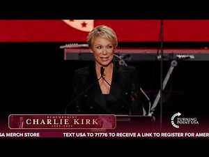 🇺🇸 Stacy Sheridan speaks at Charlie Kirk Memorial by Turning Point USA in Glendale, Arizona