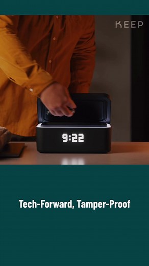 Elevate your storage game with KEEP. ✨Advanced anti-tampering technology for your most prized possessions. 🚀 #techtok #holidaywishlist #technews #trending #discoverkeep #parentinghack