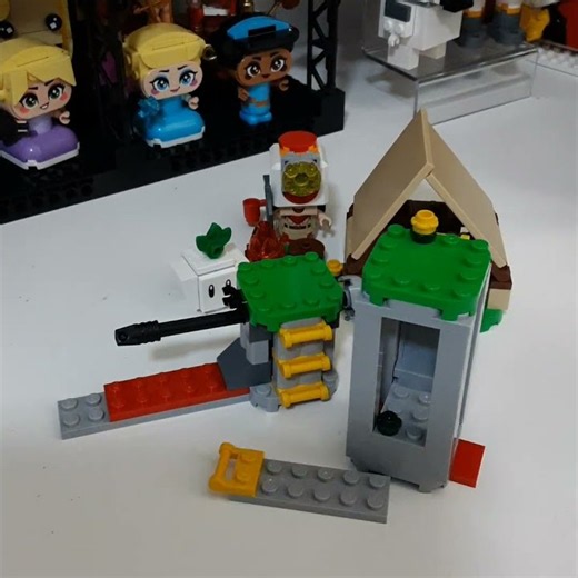 #lego Super Mario 72040 Captain Toad's Camp Speed build