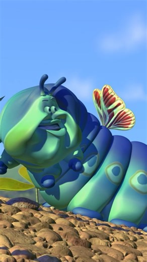 Disney on Instagram: "Take it from Heimlich and embrace your inner beautiful butterfly. 🐛 Stream A Bug’s Life on @DisneyPlus."