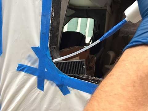 DIY fix for fiberglass siding delamination. RV's, campers, motorhomes. Water damage bubbles & bulges