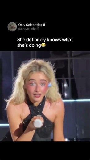 She definitely knows what she’s doing😭