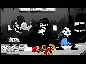 FNF Smile - Mickey mouse vs Oswald sings it|Vs Mickey mouse)