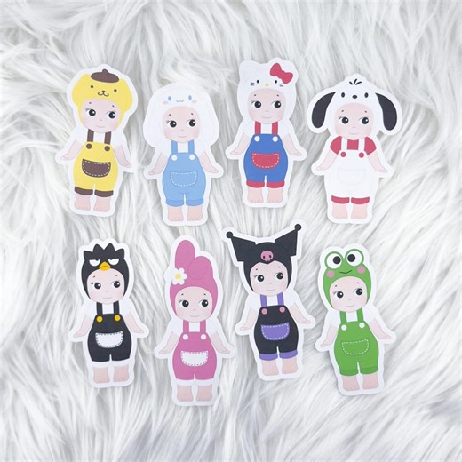 Hello Friends - Angel Bundle // Matte Journal Stickers - Etsy