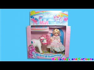 My Little Pony Megan & Sundance Hasbro Commercial Retro Toys and Cartoons